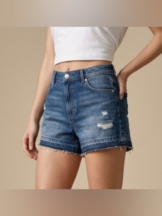 wonder nation Other - Distressed Denim Shorts Blue Girl's Size 12 NWOT
